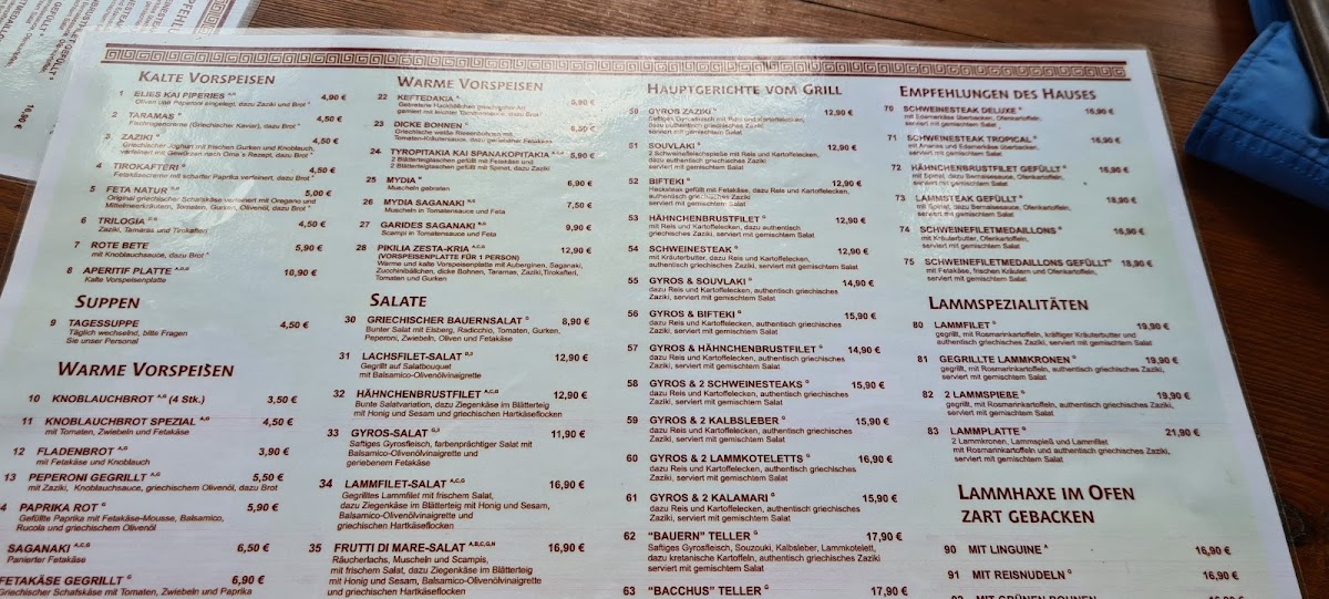 Menu Bacchus Griechisches Restaurant-4